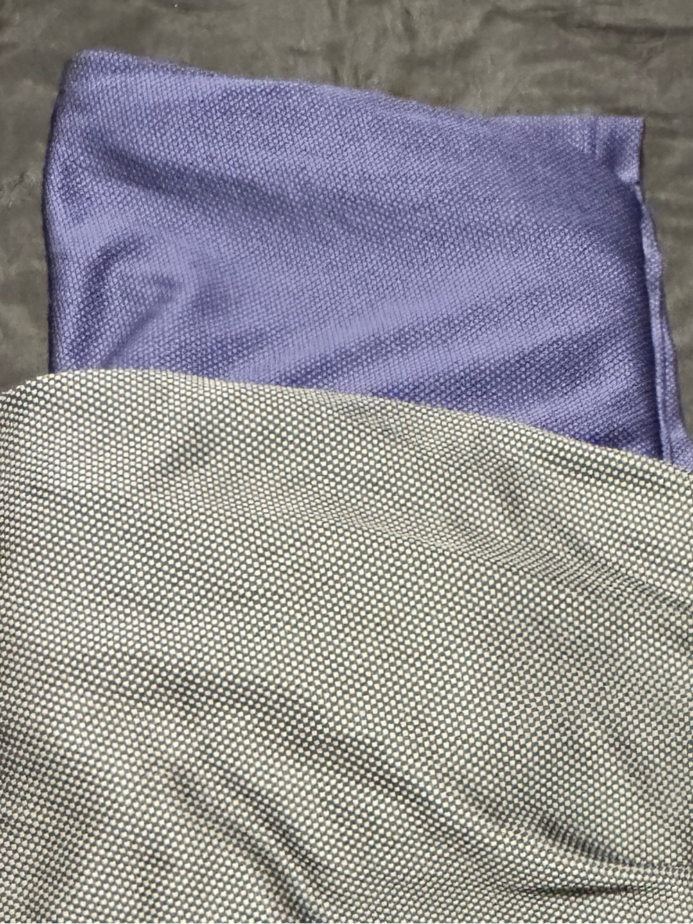2 pack Men's Black Polo Golf Shirts Blue & Grey